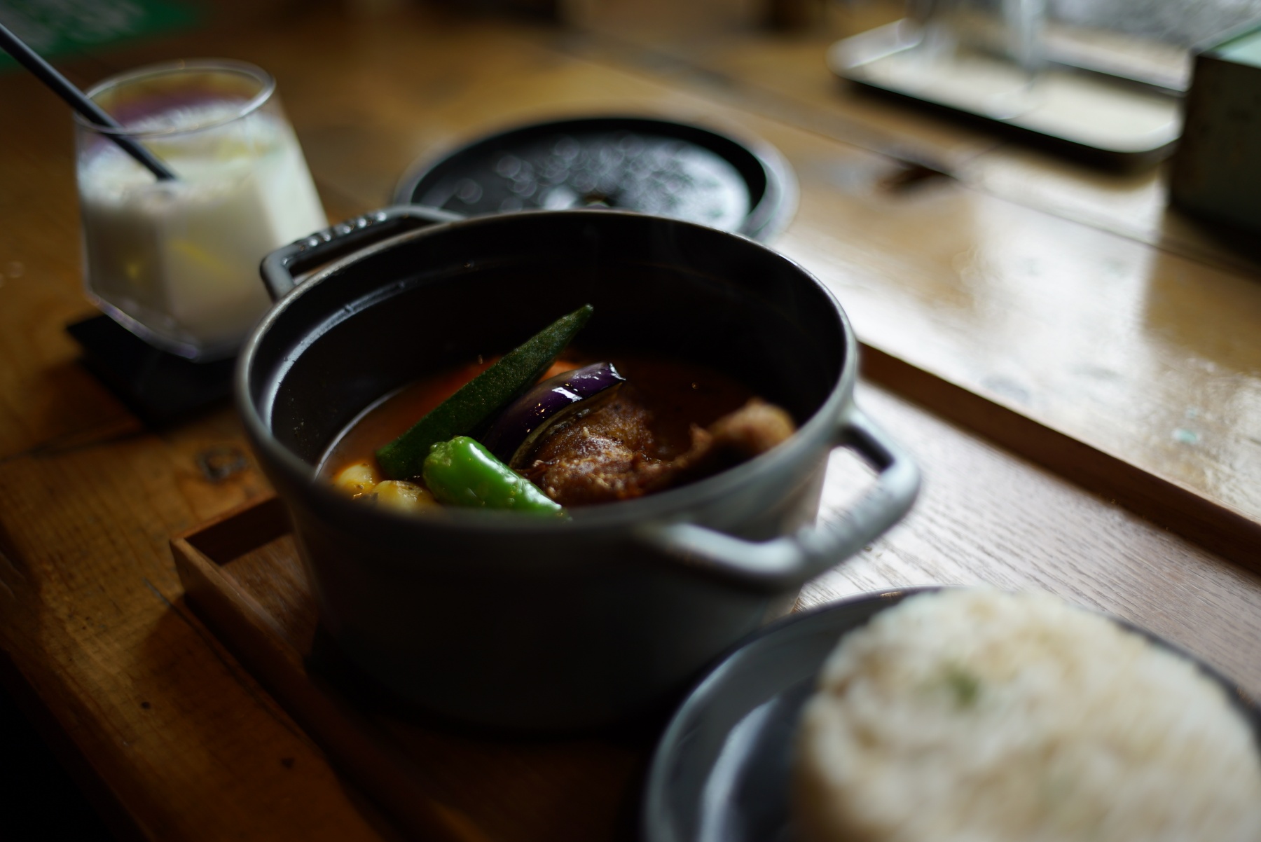 NOKTON classic 35mm F1.4 E-mount 作例-料理-スープカレー